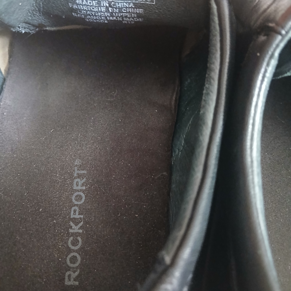 Rockport Men's Classic Black Slip-Ons